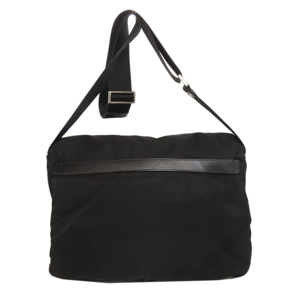 Shoulder Bag Logometal Nylon Black