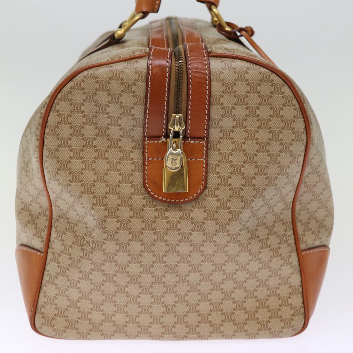 Luxury Macadam Boston Bag Canvas Beige Travel Bag
