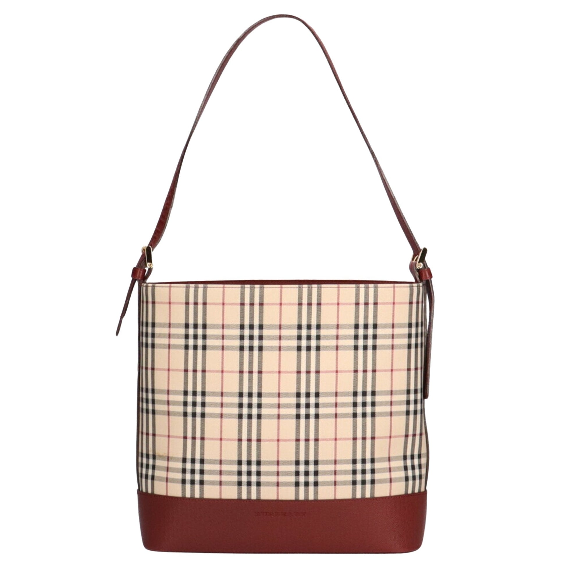 Burberry Luxury Nova Check Shoulder Bag Shoulder Bag 189