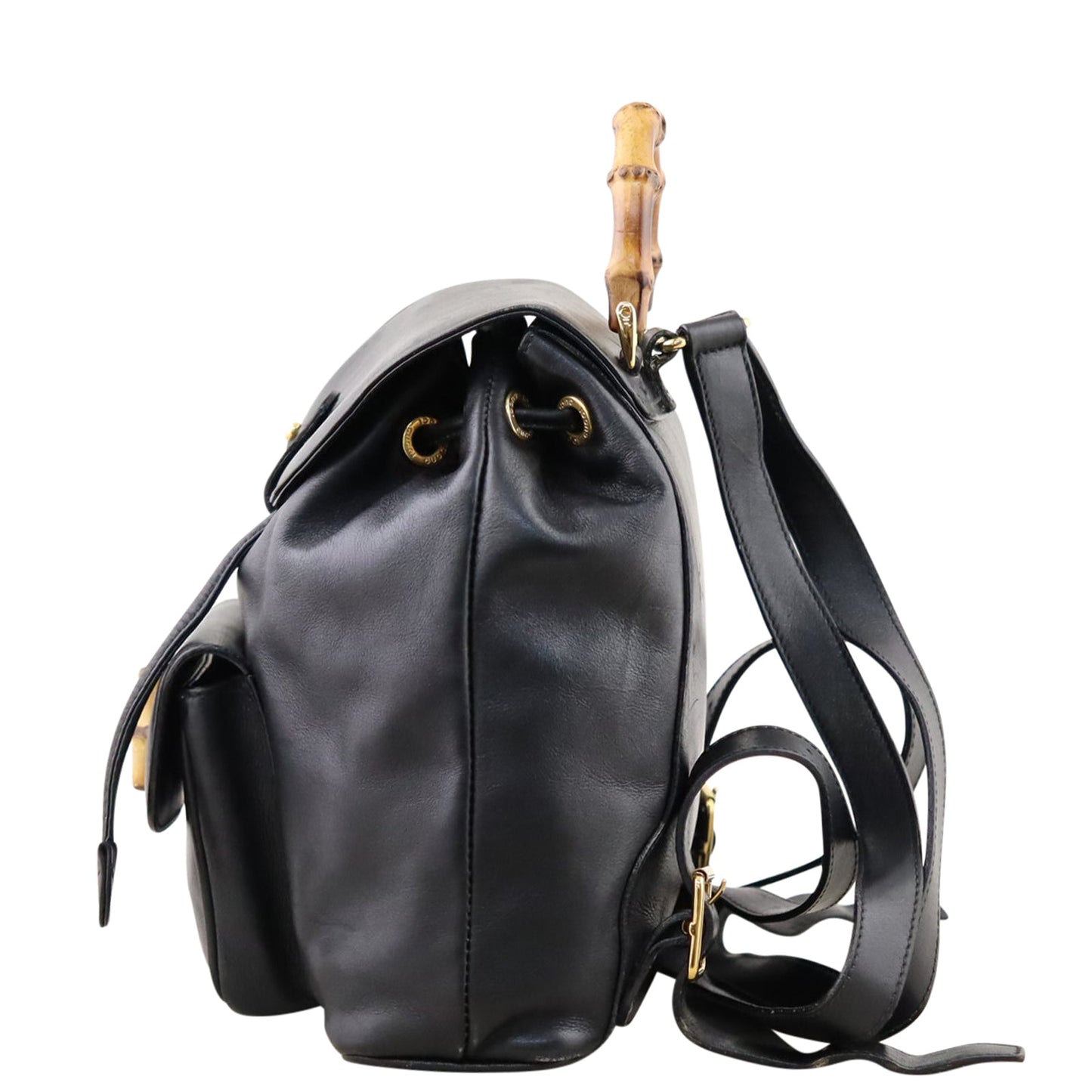 Gucci Bamboo Leather Mini Backpack
