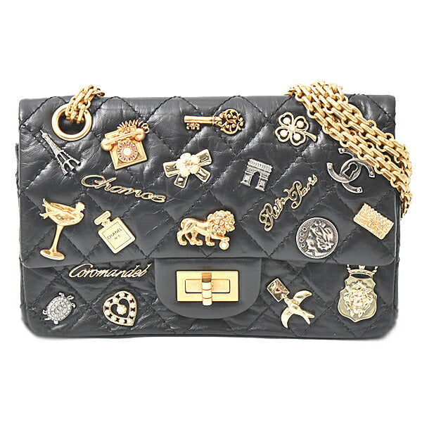 Chanel Calfskin 2.55 2Way Chain Shoulder Bag