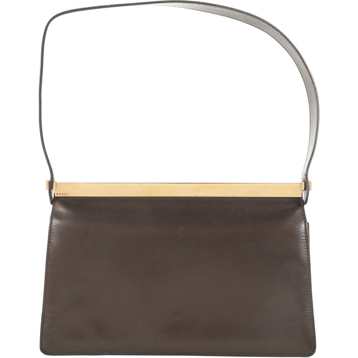 Gucci brown leather handbag