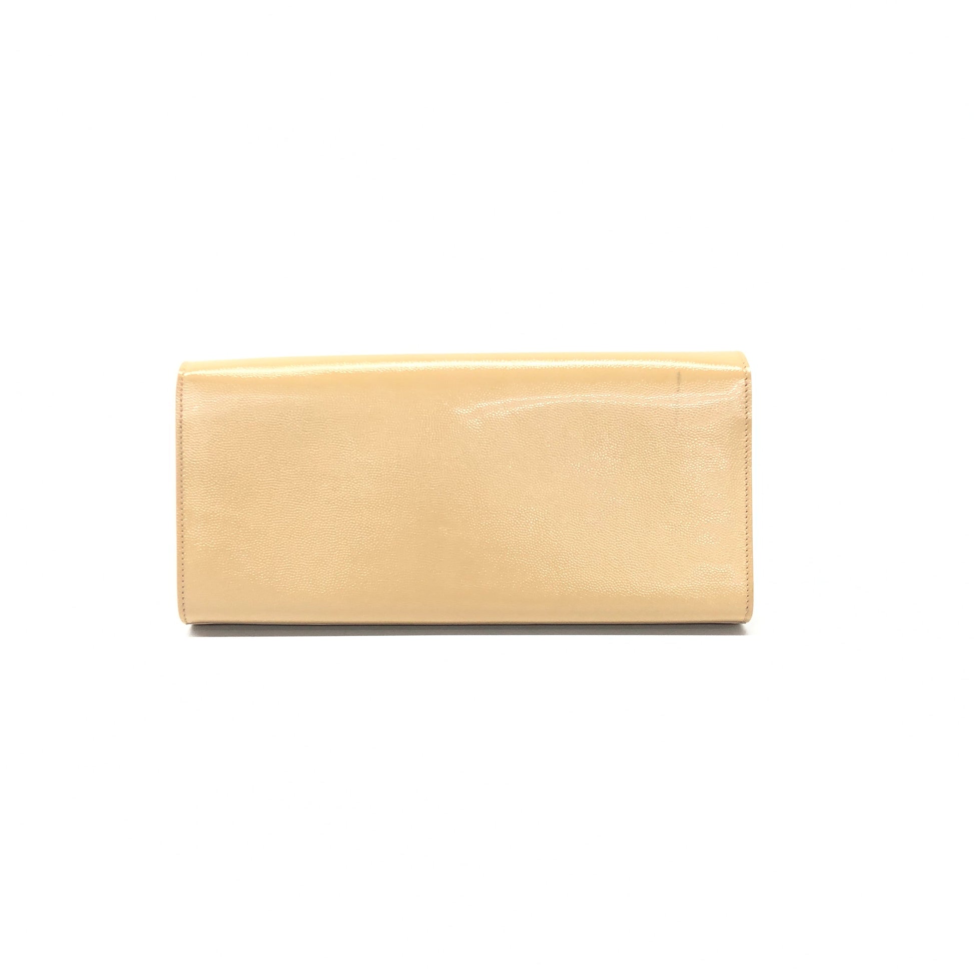 YSL Saint Laurent Clutch Leather Patent Clutch Bag