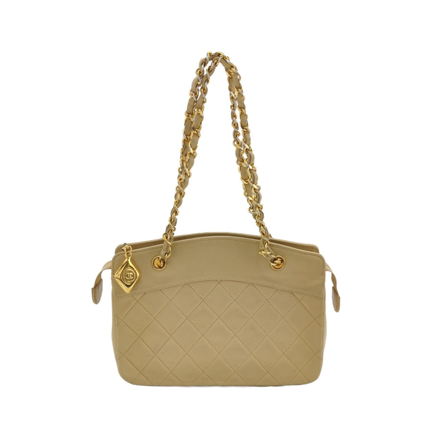Chanel Off White Small Leather Shoulder Bag