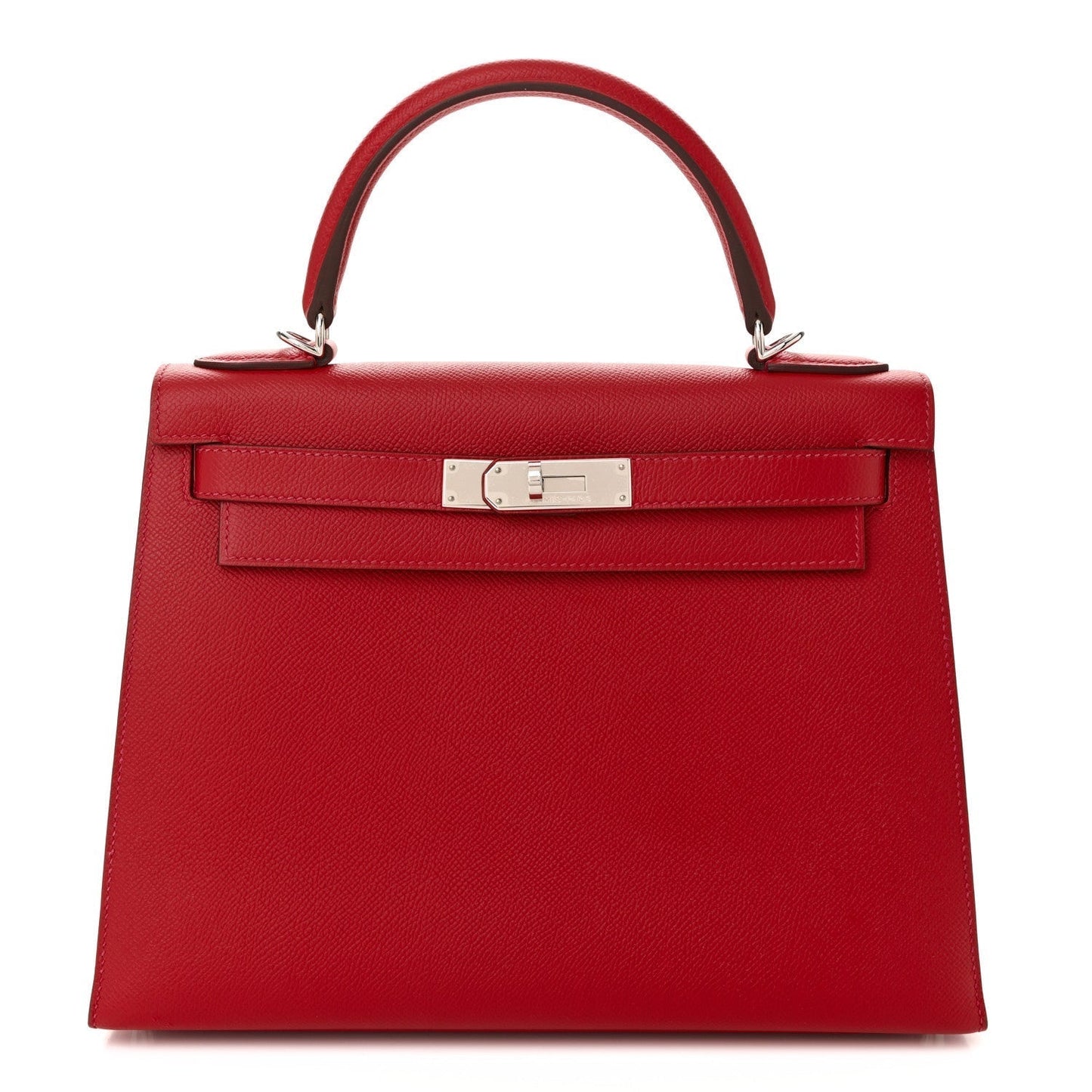 Hermes Epsom Kelly Sellier Rouge Cas Ue Handbag Travel Bag Rouge Casue 1769135