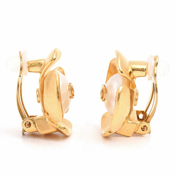Chanel Gp Coco Mark Flower Design Earrings 96P Bag
