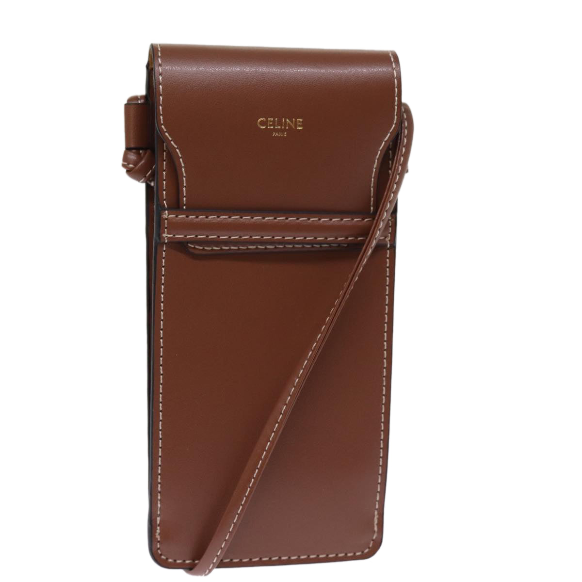 Luxury Shoulder Pouch Handbag Leather Brown Shoulder Bag