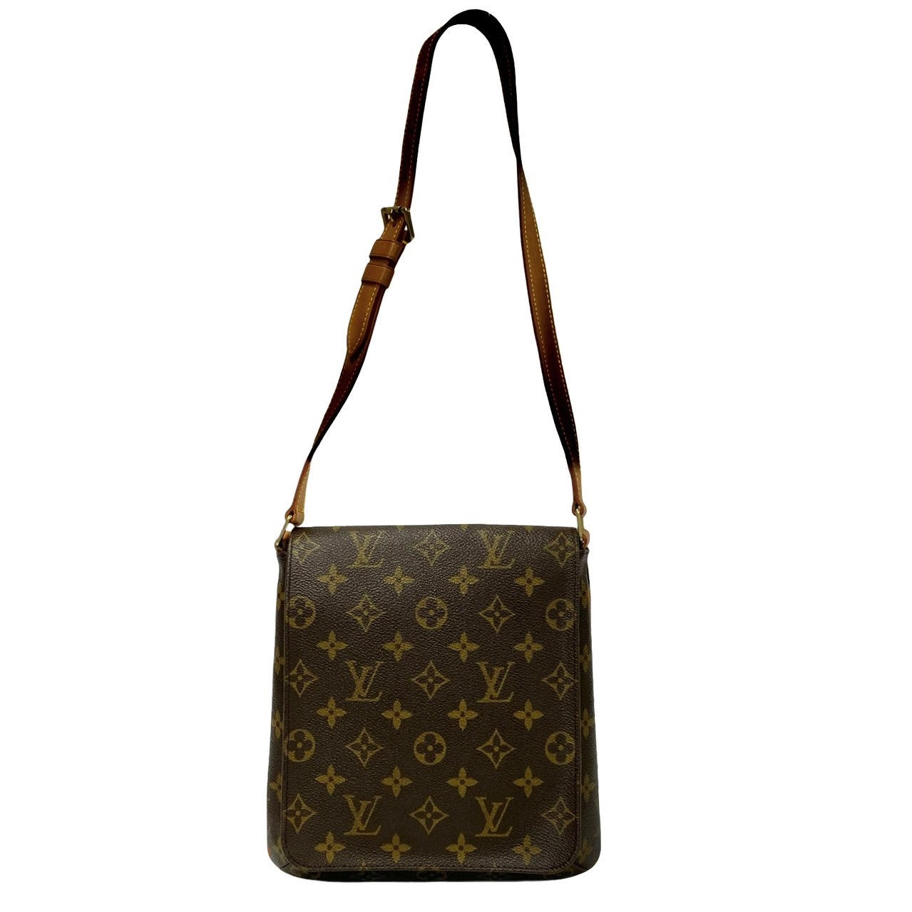 Louis Vuitton M51258 PVC M tte Salsa Monogram Leather Brown Shoulder Bag 774B770