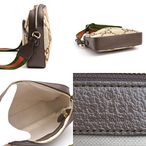 Gucci Jumbo Shoulder Bag Canvas
