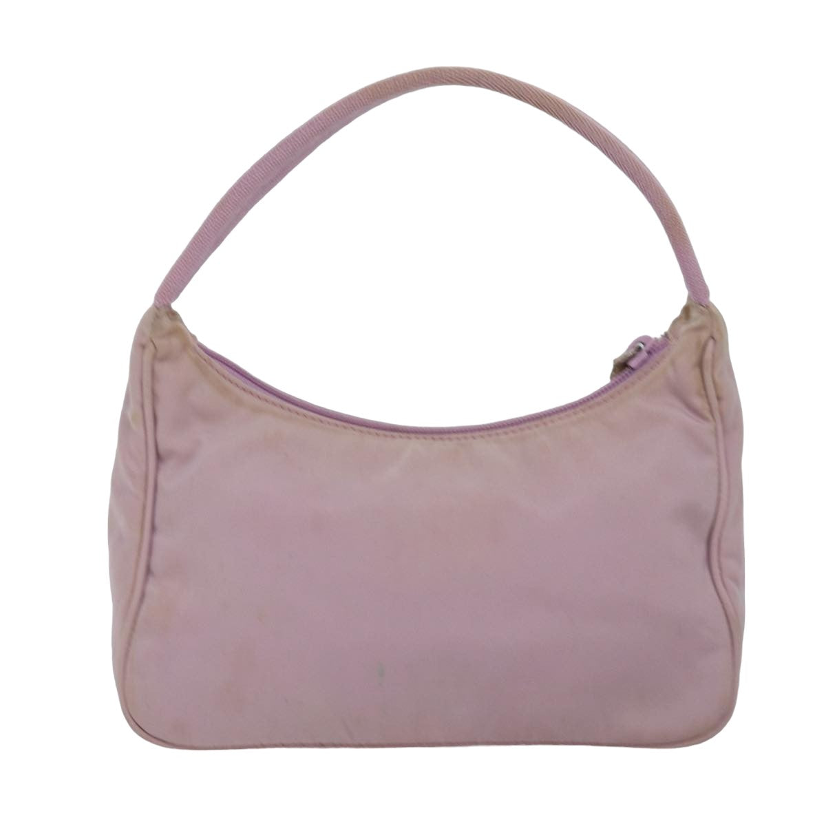 Prada Hand Bag Auth Nylon Pink Travel Bag Pink Auth 77626