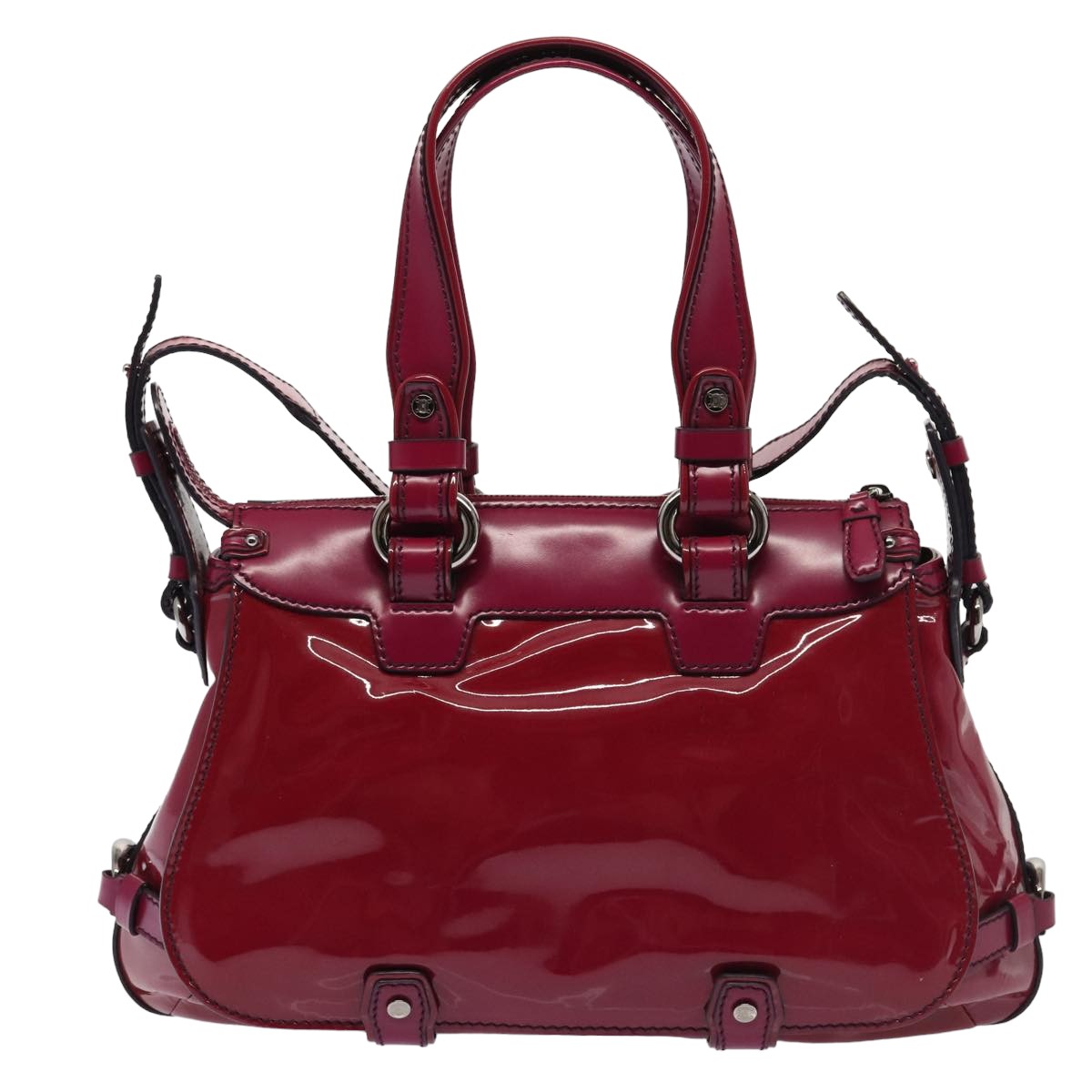 Luxury Hand Bag Patent Way Leather Pink Travel Bag