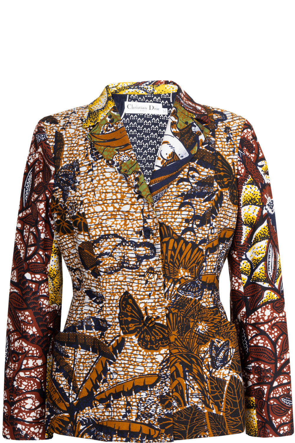 Dior La Force Bar Blazer Jacket Multicolor Handbag