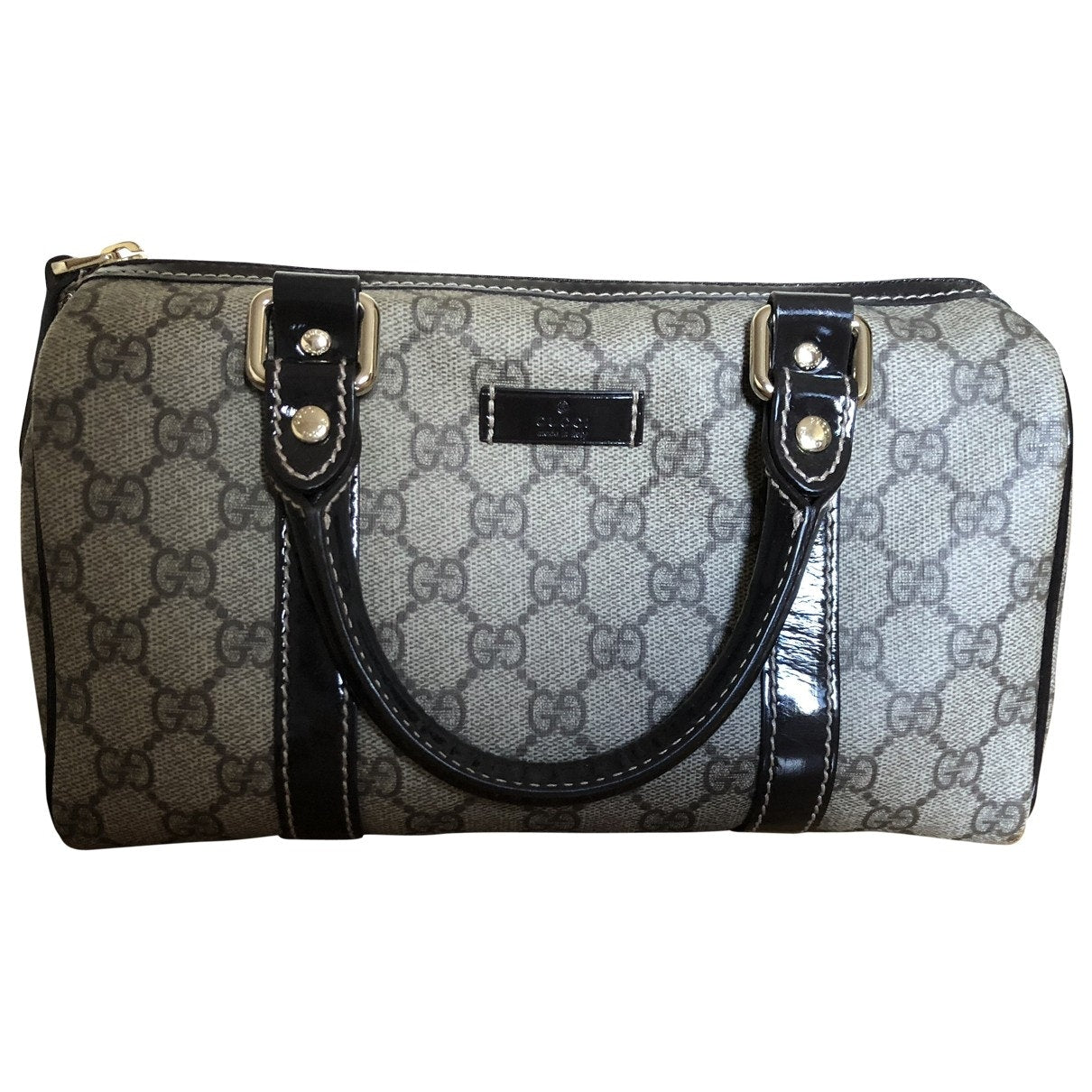 Gucci boston beige plastic handbag