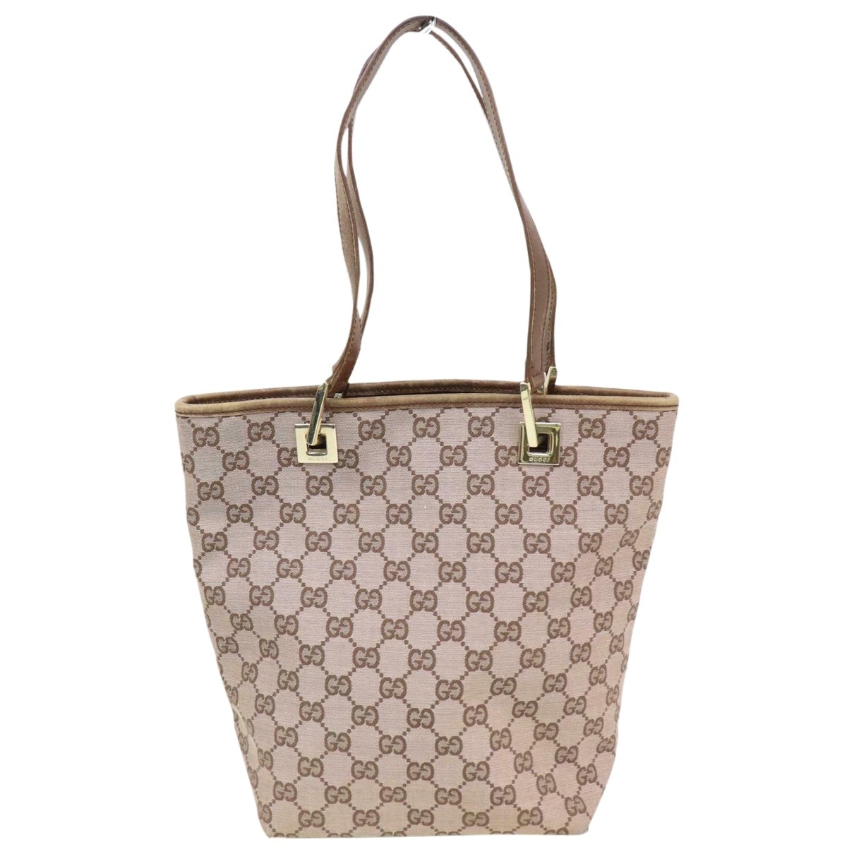 Gucci beige cloth handbag