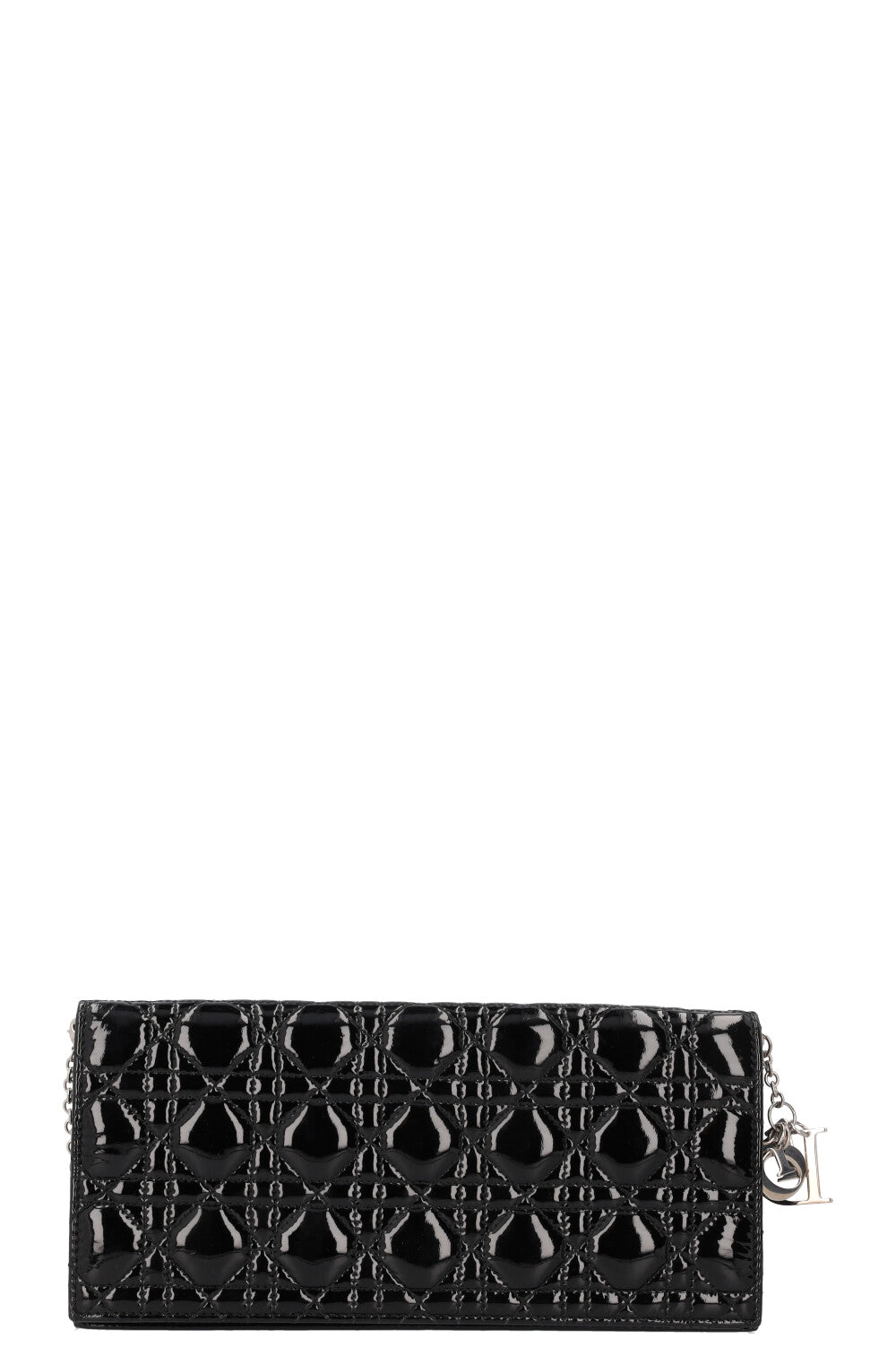 Dior Crossbody Bag Lady Pouch Clutch Patent Black Clutch Bag