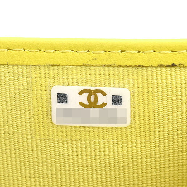 Chanel Matelasse Small Tri-fold Wallet Leather Wallet