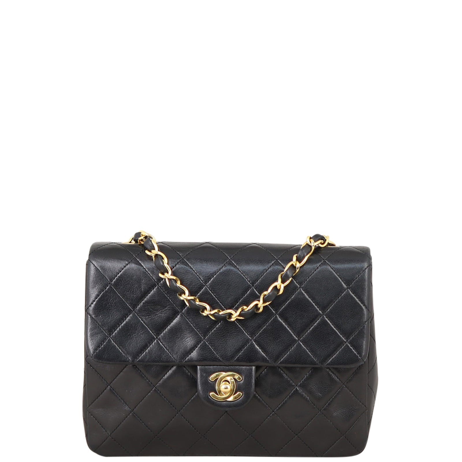 Chanel CC Square Bag Flap Handbag Bag 5555