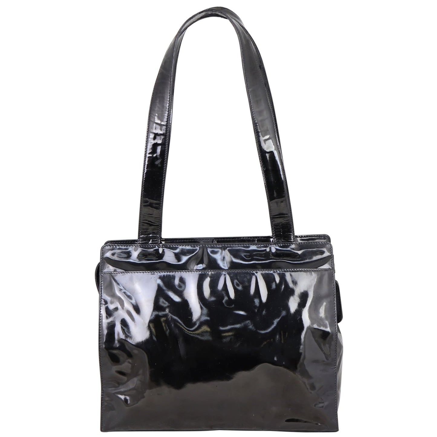 Chanel Timeless Vinyl Shoulder Bag