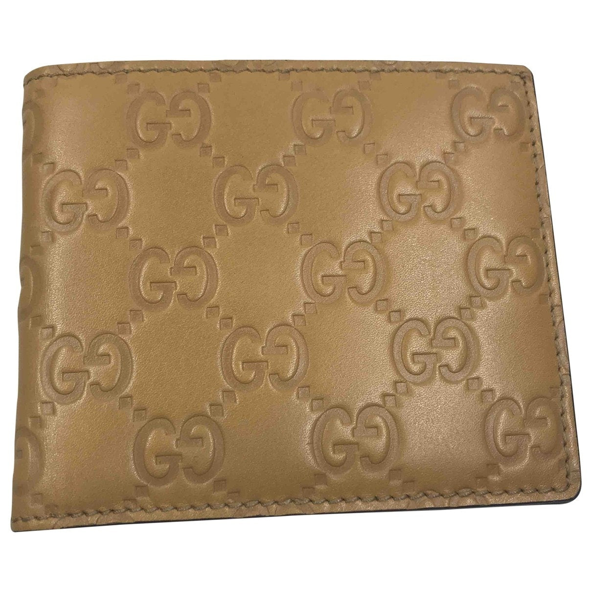 Gucci beige leather case