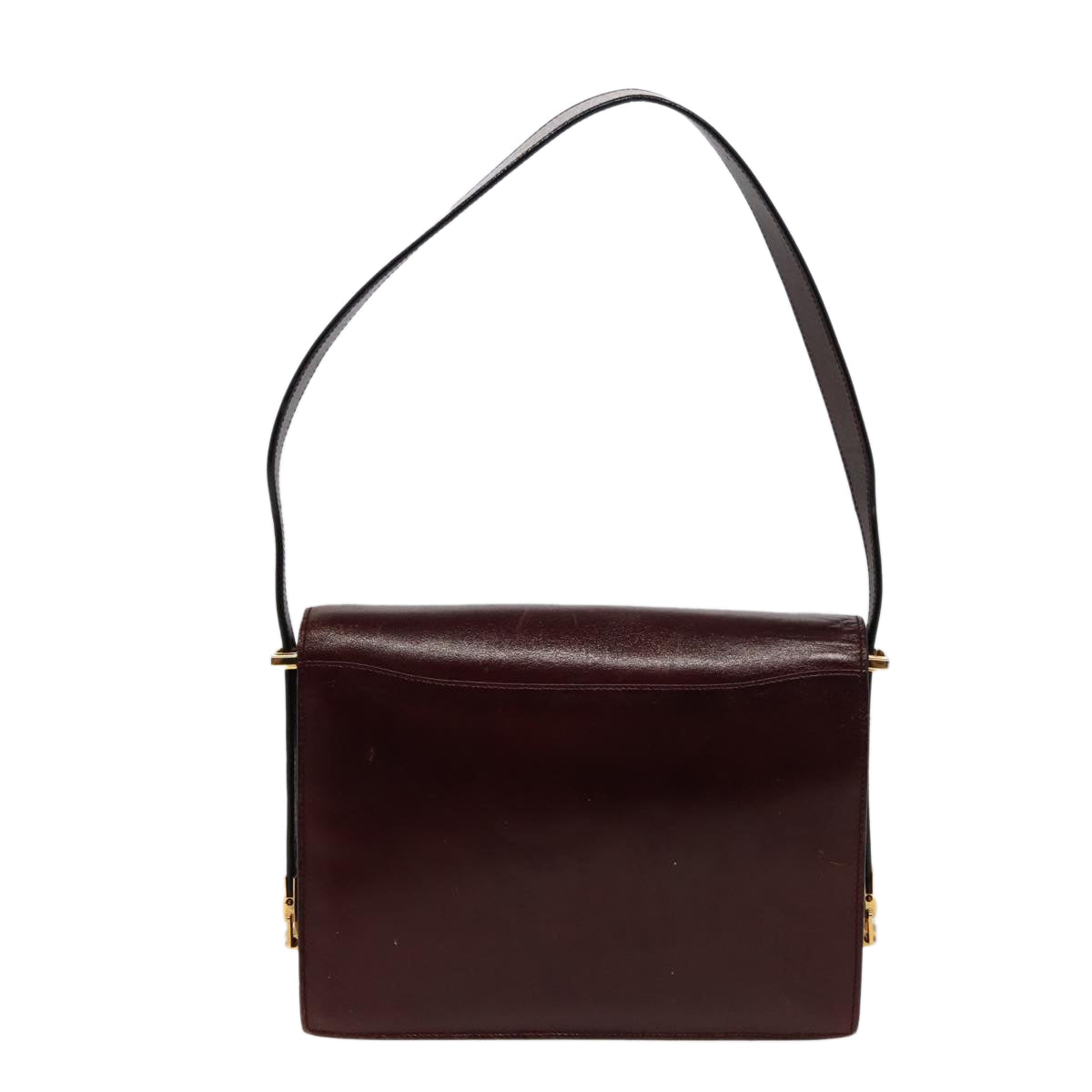 Luxury Shoulder Bag Wine Leather Red