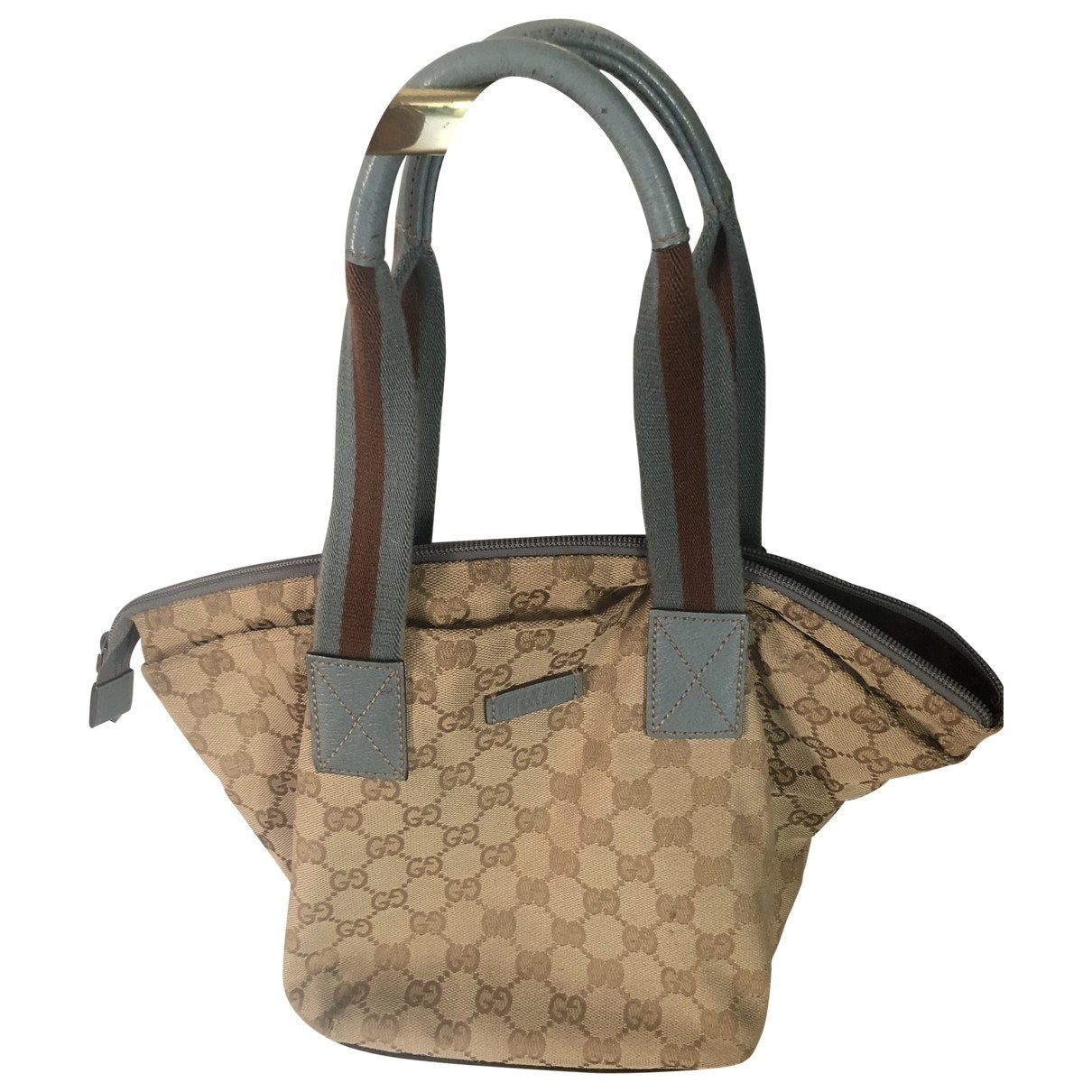Gucci beige cloth handbag