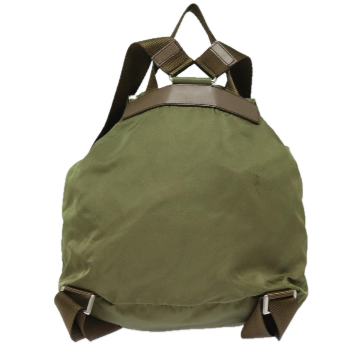 Prada Shoulder Bag Khaki Auth Nylon Khaki Auth 78808
