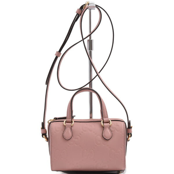 Gucci Supreme 2Way Bag Leather Travel Bag