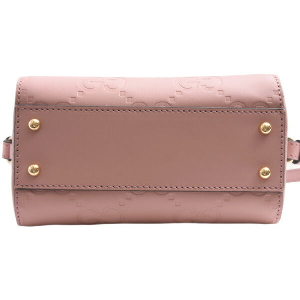 Gucci Supreme 2Way Bag Leather Travel Bag