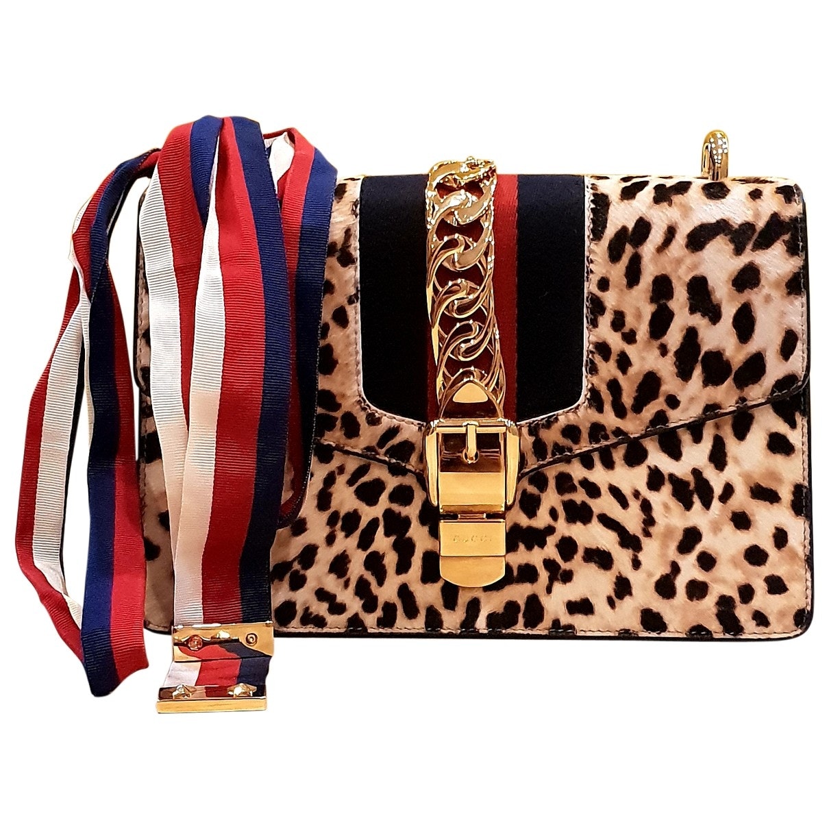 Gucci sylvie leather handbag