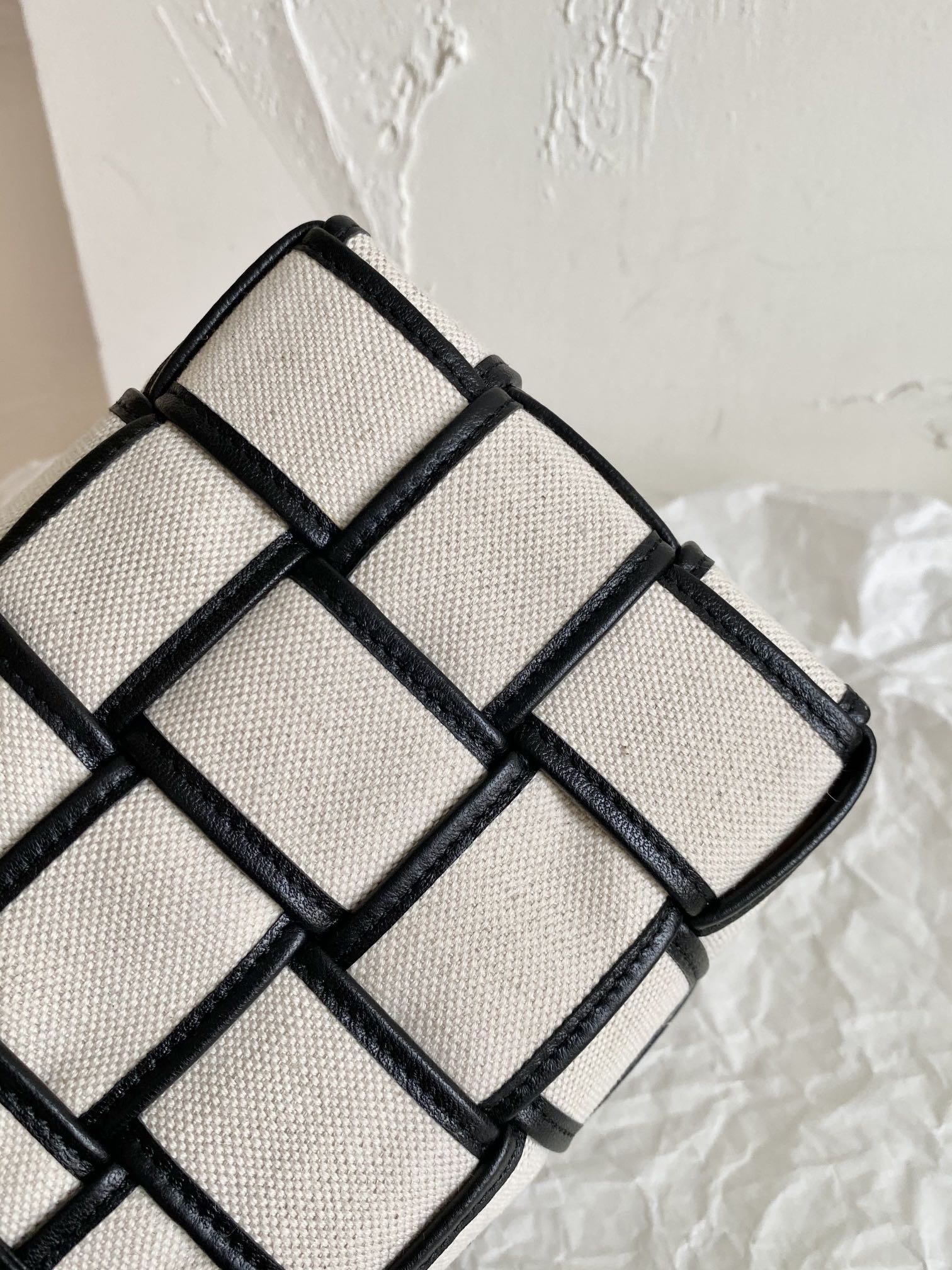 Top Quality Cassette Bag And For Women Black Beige Bucket Bag