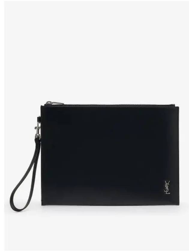 YSL Saint Laurent Saint Laurent Trending Tiny Clutch Bag Monogram Black
