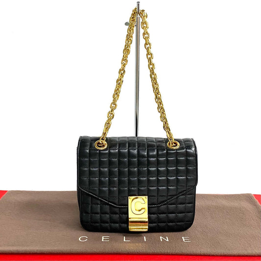 Shoulder Bag C S Chainshoulder Small Women Leather Quilted