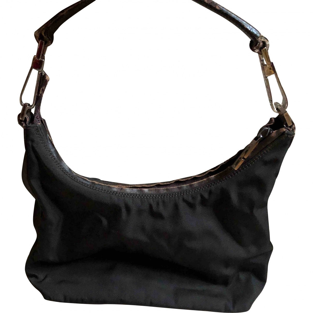 Gucci hobo brown synthetic handbag