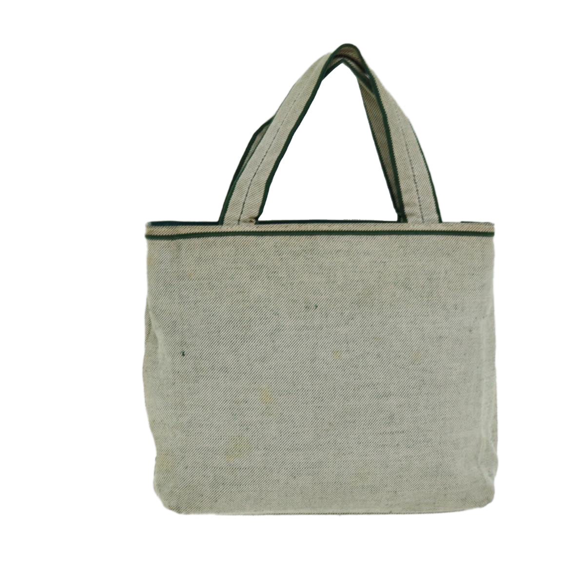 Prada Hand Bag Auth Canvas Beige Travel Bag Beige Auth 79303