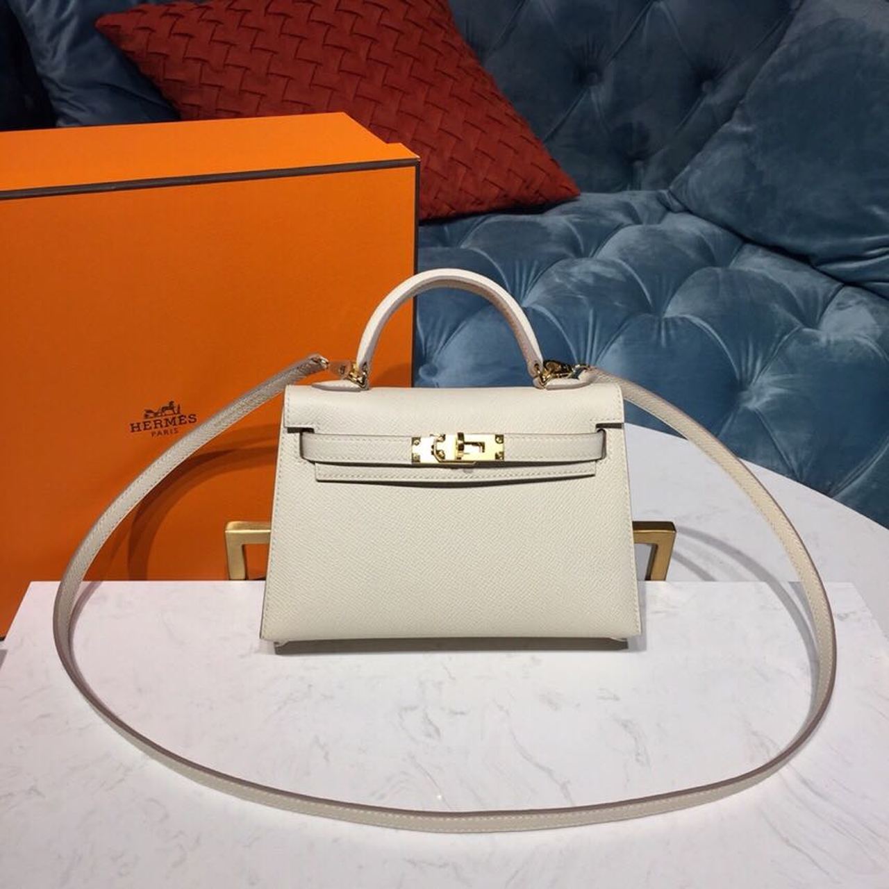 Top Quality Kelly Craie For Women Toned Gold Mini Travel Bag