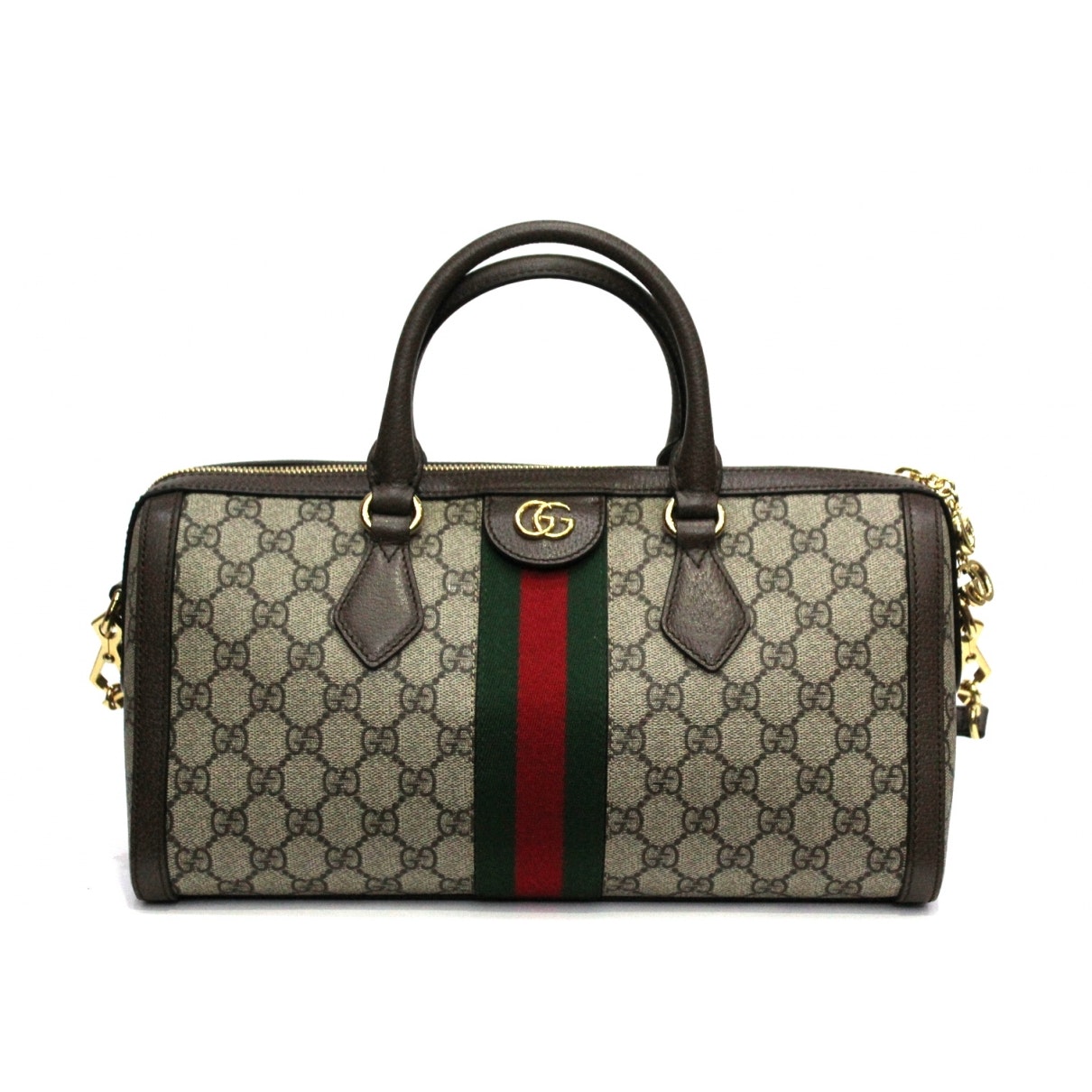 Gucci ophidia beige cloth handbag