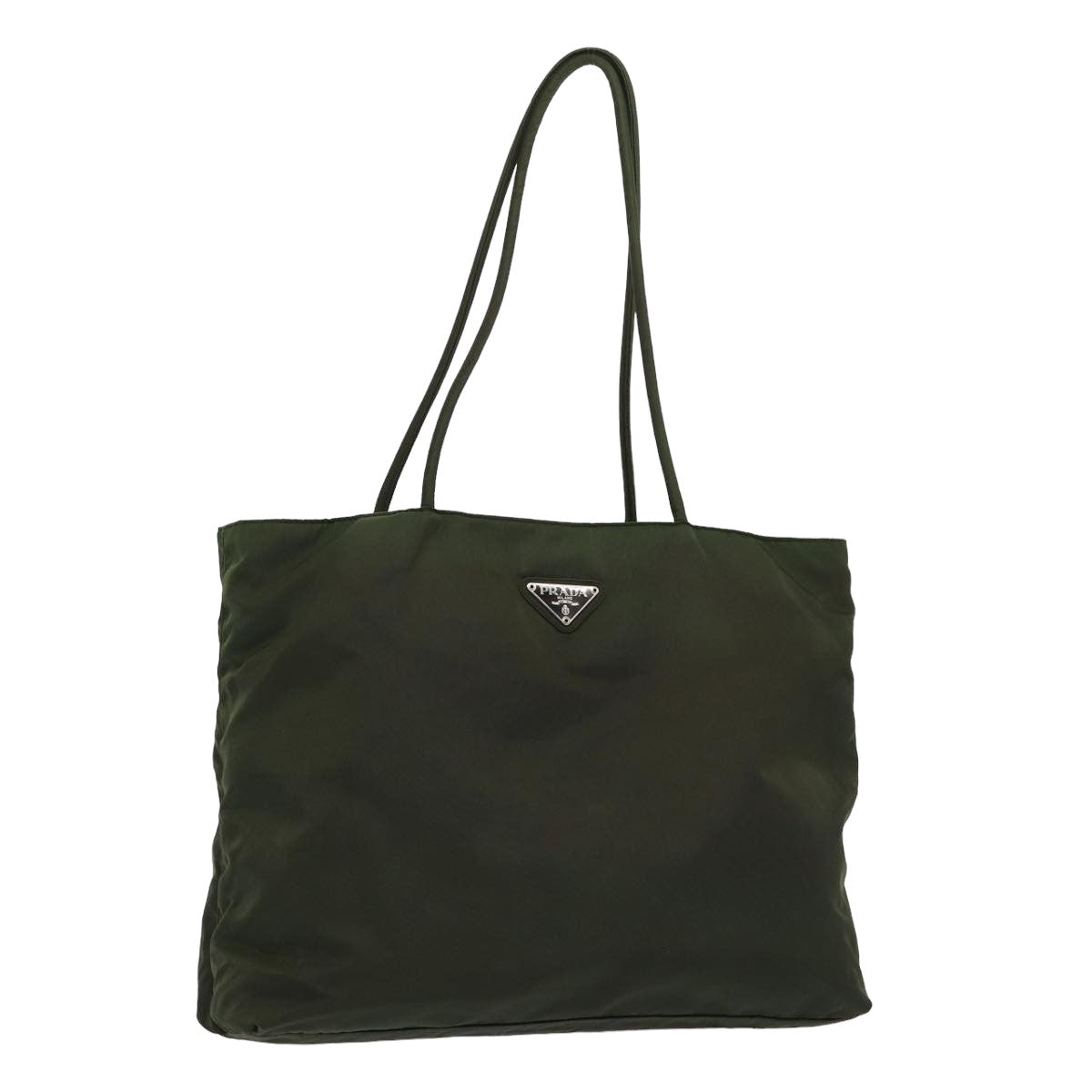Prada Tote Bag Khaki Auth Nylon Khaki Auth 79522