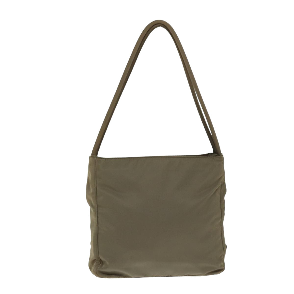 Prada Hand Bag Auth Nylon Brown Travel Bag Brown Auth 79619