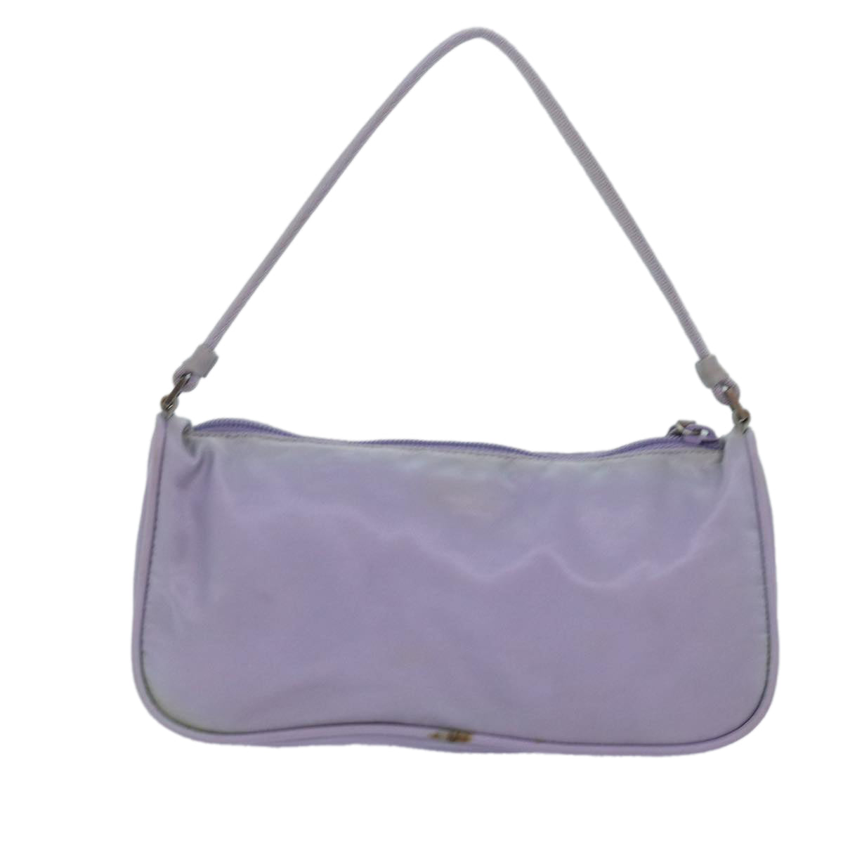 Prada Accessory Pouch Auth Luxury Handbag Nylon Purple Clutch Bag Purple Auth 79688