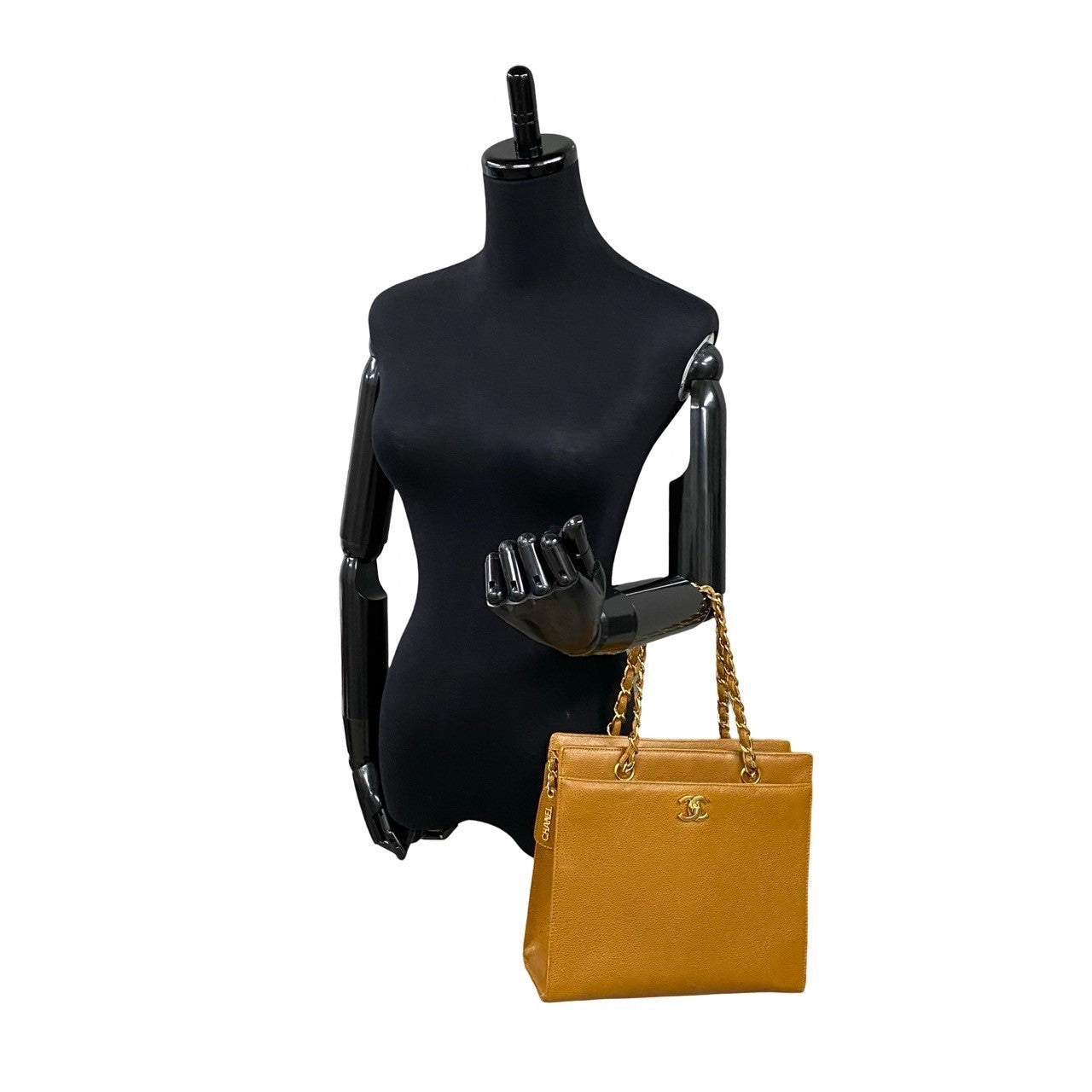 Chanel 796G796 Brown Leather Handbag