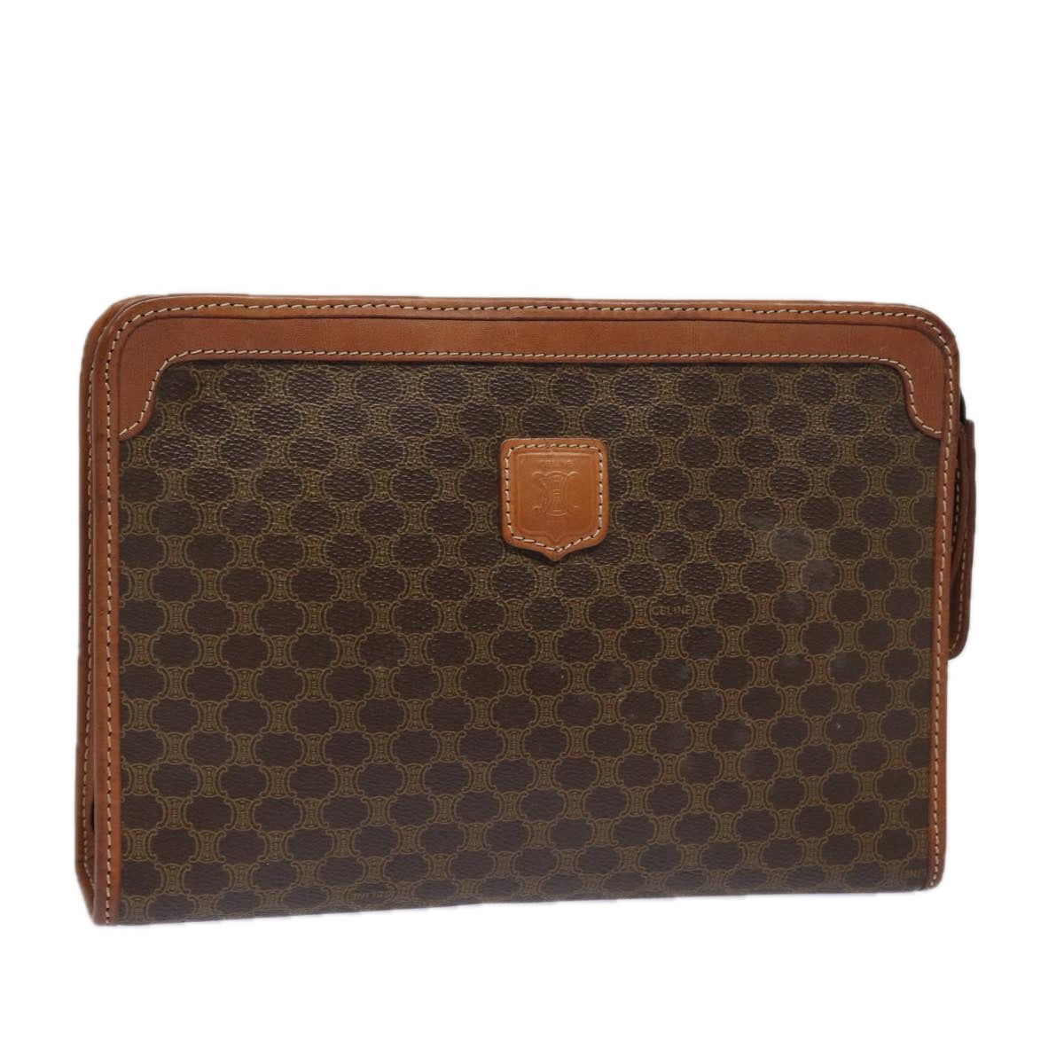 Luxury Macadam Clutch Bag Pvc Leather Canvas