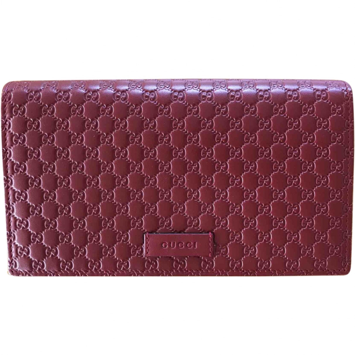 Gucci red leather handbag