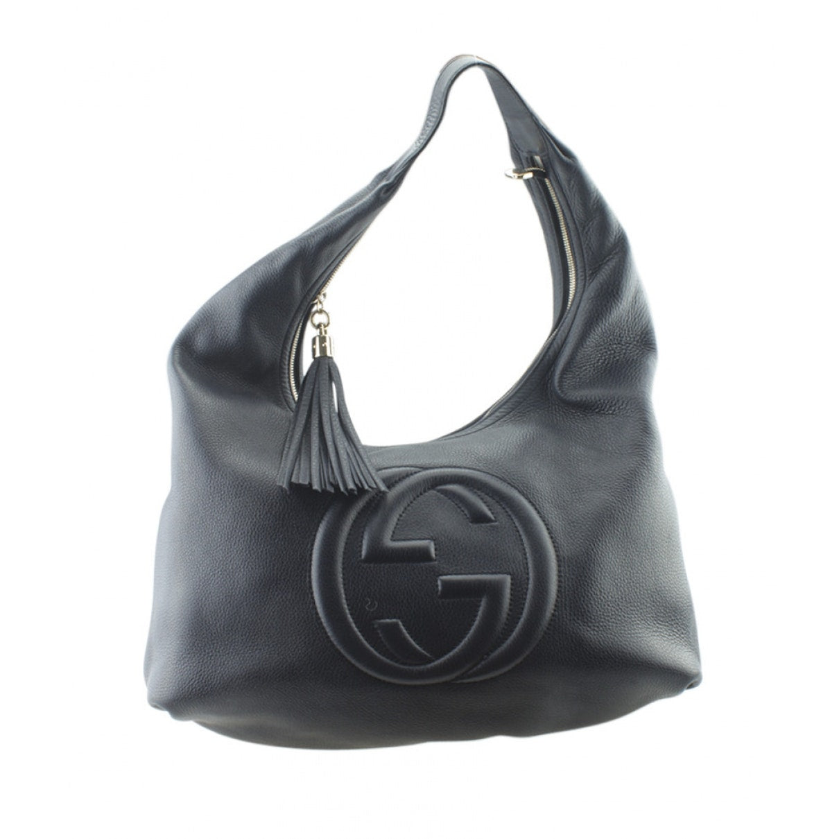 Gucci soho blue leather handbag