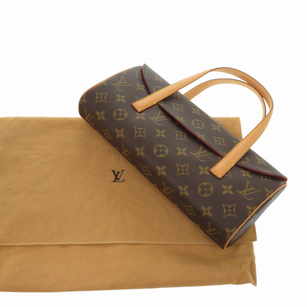 Louis Vuitton M51902 Sonatine Monogram Canvas Brown Handbag 6