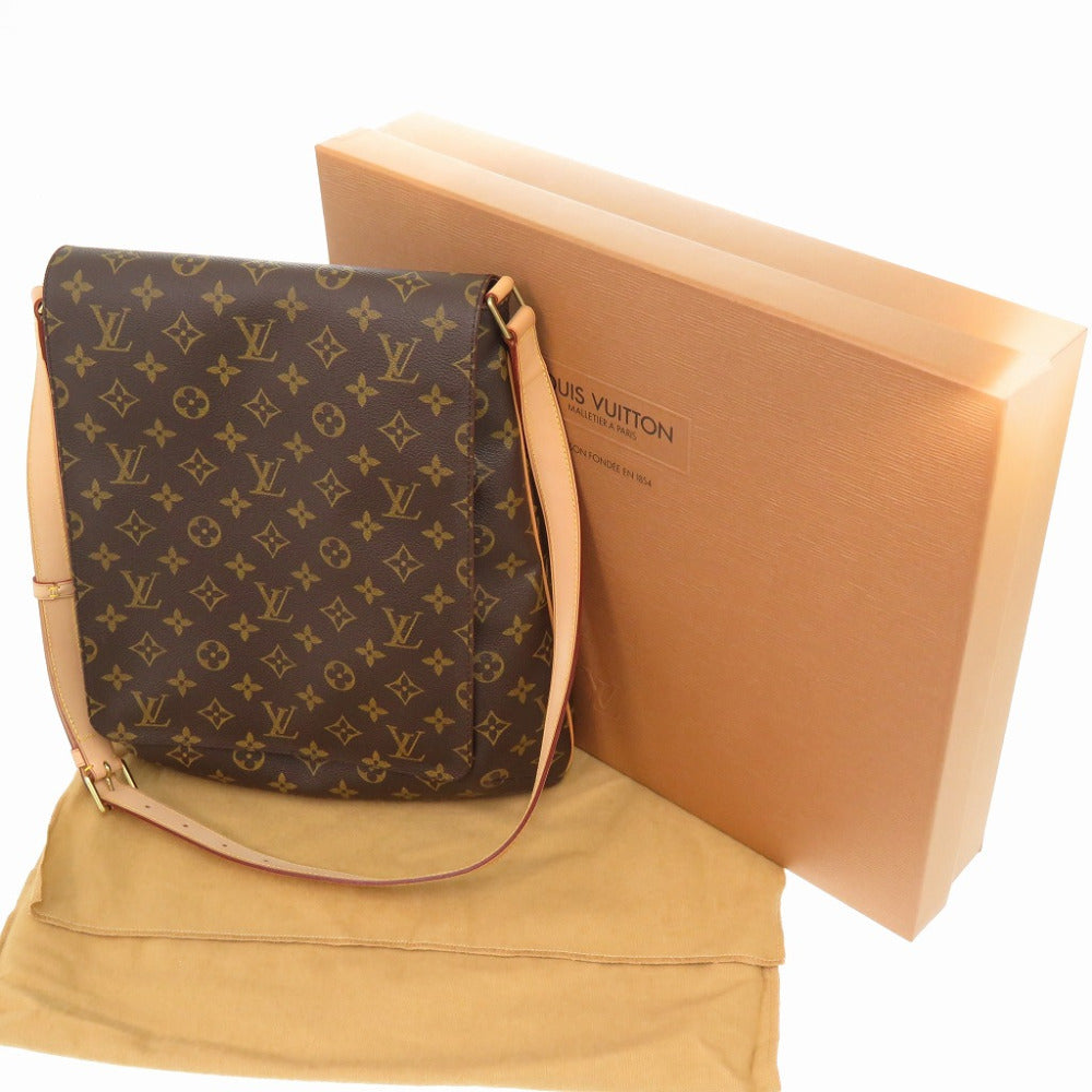 Louis Vuitton M51256 M tte Monogram Canvas Brown Shoulder Bag 7A0155Iz6B6