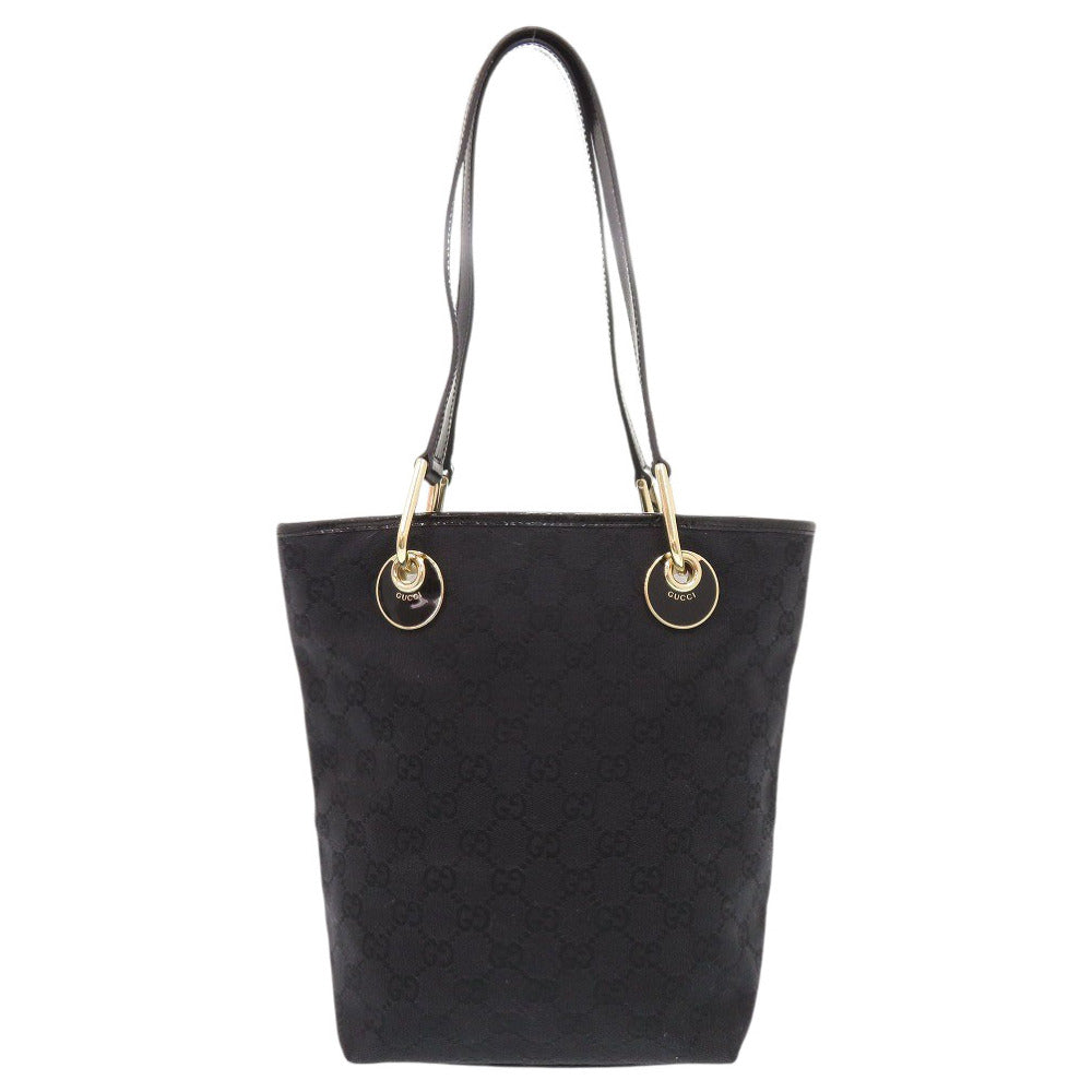 Gucci GG Canvas Black Tote Bag