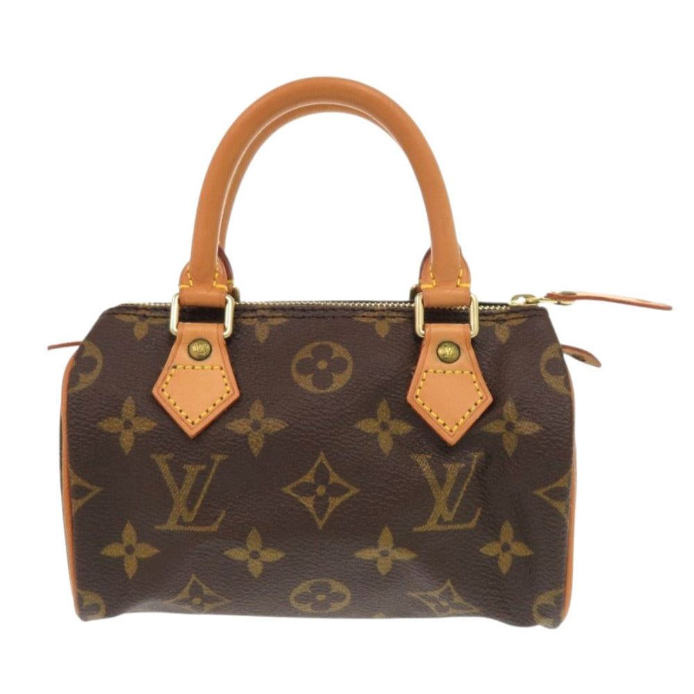 Louis Vuitton M41534 speedy Monogram Canvas Brown Mini Bag