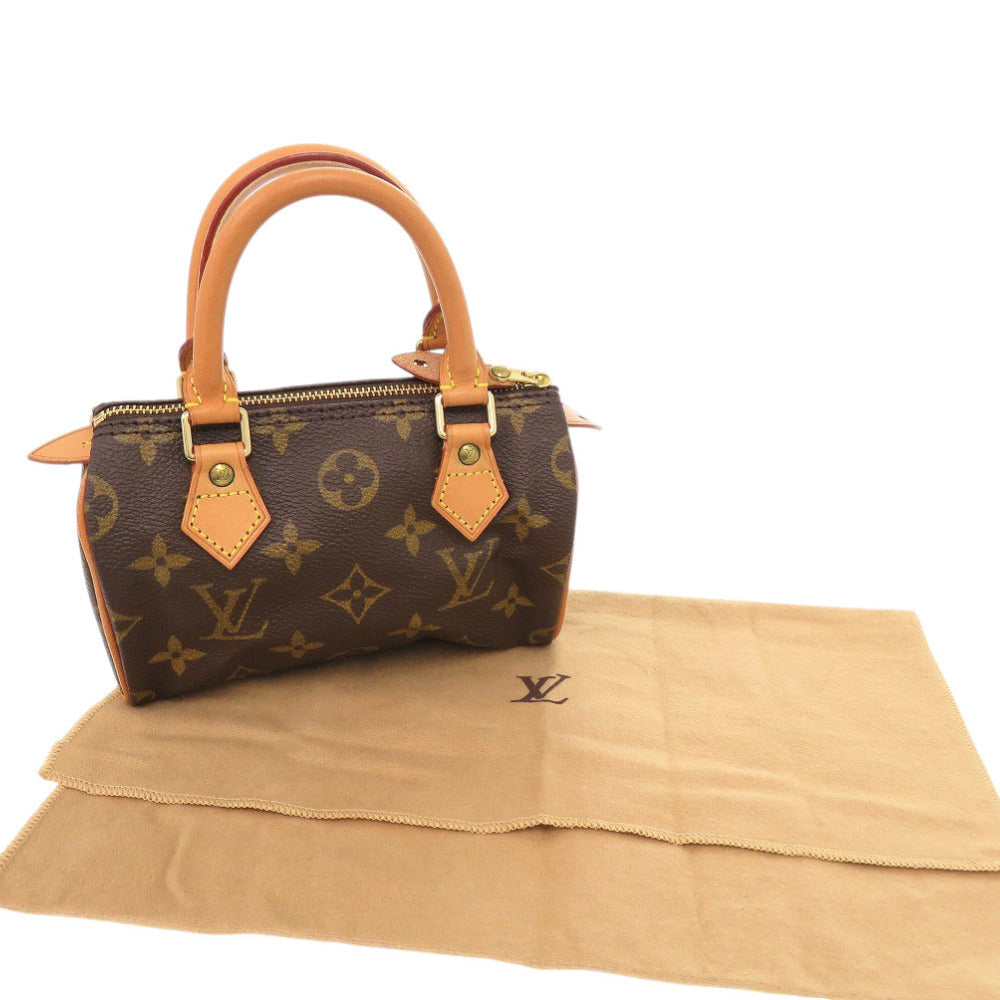 Louis Vuitton M41534 speedy Monogram Canvas Brown Mini Bag