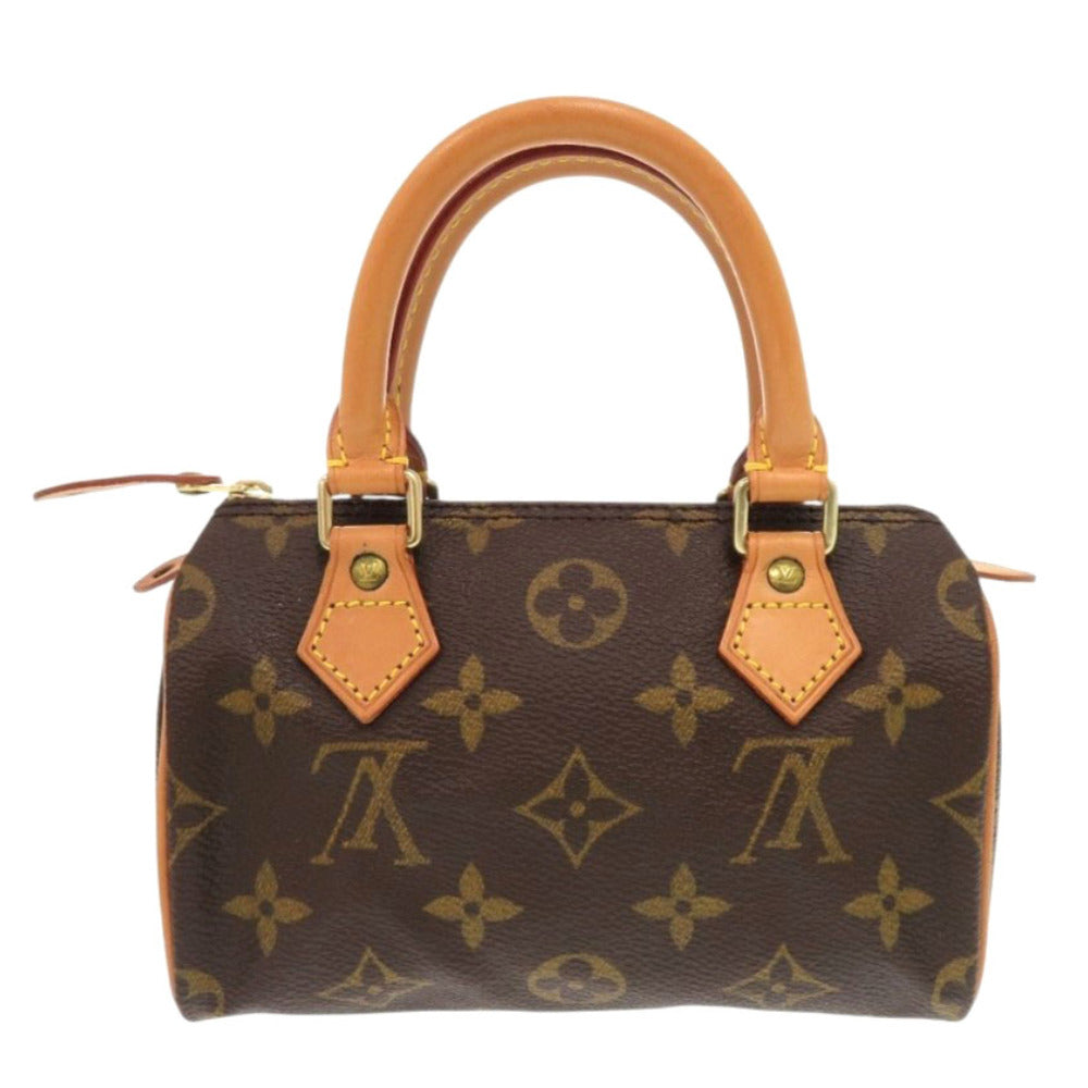 Louis Vuitton M41534 speedy Monogram Canvas Brown Mini Bag