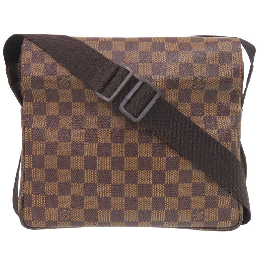 Louis Vuitton N45255 Damier Naviglio Canvas Brown Shoulder Bag 7A0591Gl5K14
